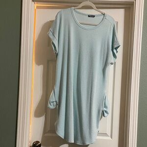 HEIMISH USA Light Blue Mini Dress